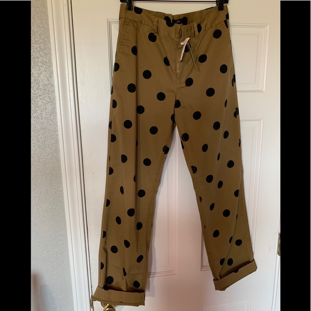 Tall Boyfriend Chino Pant in Polka Dot! - 4Tall